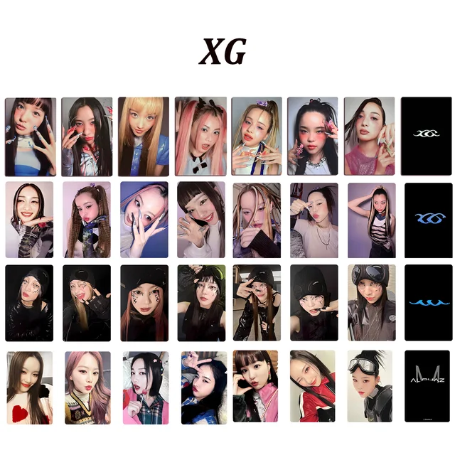 XG KCON 2023 ALPHAZ Concert Photocard 1st MINI Album NEW DNA LOMO 