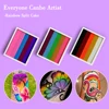 UV Glow-in-the-Dark Rainbow Water Activated Face Body Paint Fluorescent Neon for Masquerade Halloween Christmas Music Festival 6