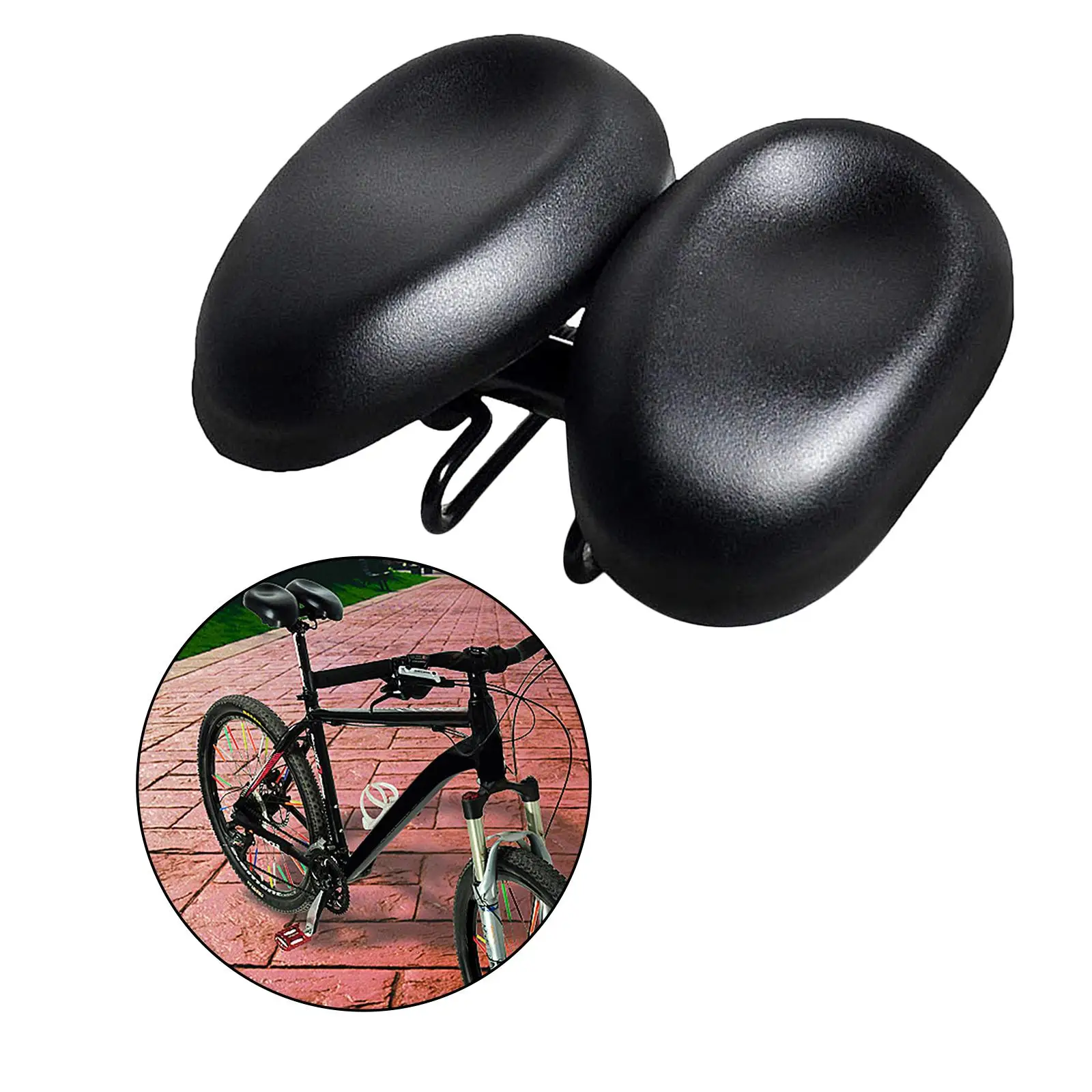 Ergonomic Bike Saddle Seat Cushion Cover Parts for MTB Road Cycling