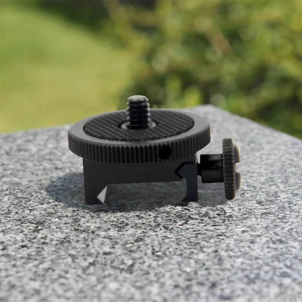 For Picatinny Side 20mm 21mm Rifle Shooting Rail Tripod Mount for Smartphone Camera Mount Adapter Shotgun Hunting Accessory camera phone mount