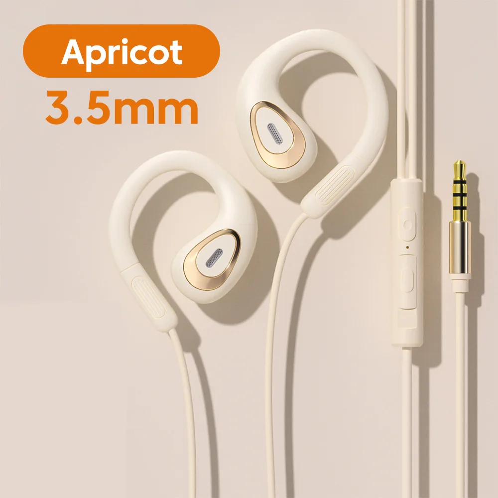 High-Quality Sound Type-C Wired Open Earphones with Deep Bass