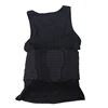 Men's Rib Protector Padded Vest Compression Shirt Training Vest With 3-Pad For Football Soccer Basketball Hockey Protective Gear 4