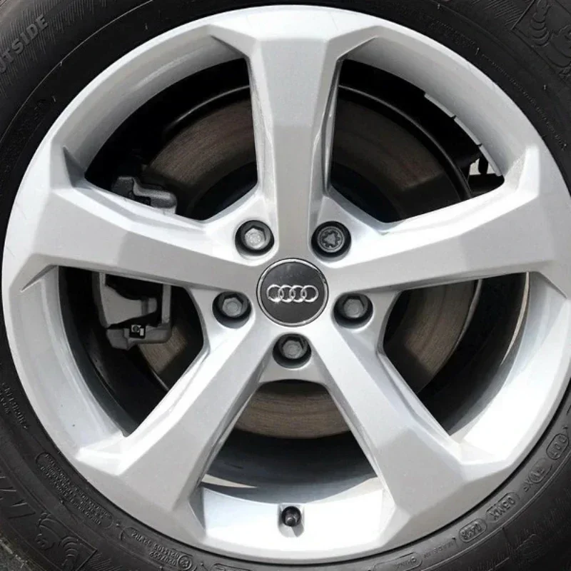 Car Wheel Center Hup Cap Cover 4pcs 60/61/68/69/77MM for Audi A6 A7 A8 A3 A4 A5 A6 S3 S4 Q3 Q5 Q7 RS3 RS4 RS5 RS6 TT Accessories