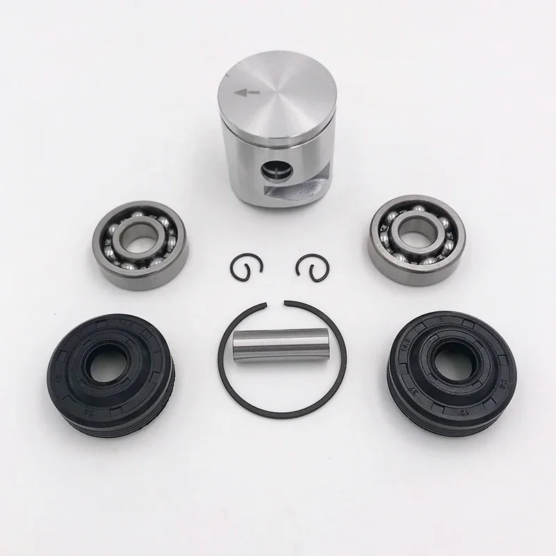 

39mm Piston Ring Pin Crank Bearing Oil Seal Kit For Husqvarna 235 236 236E 240 240E Chainsaw Parts 545081894,545 08 18-94