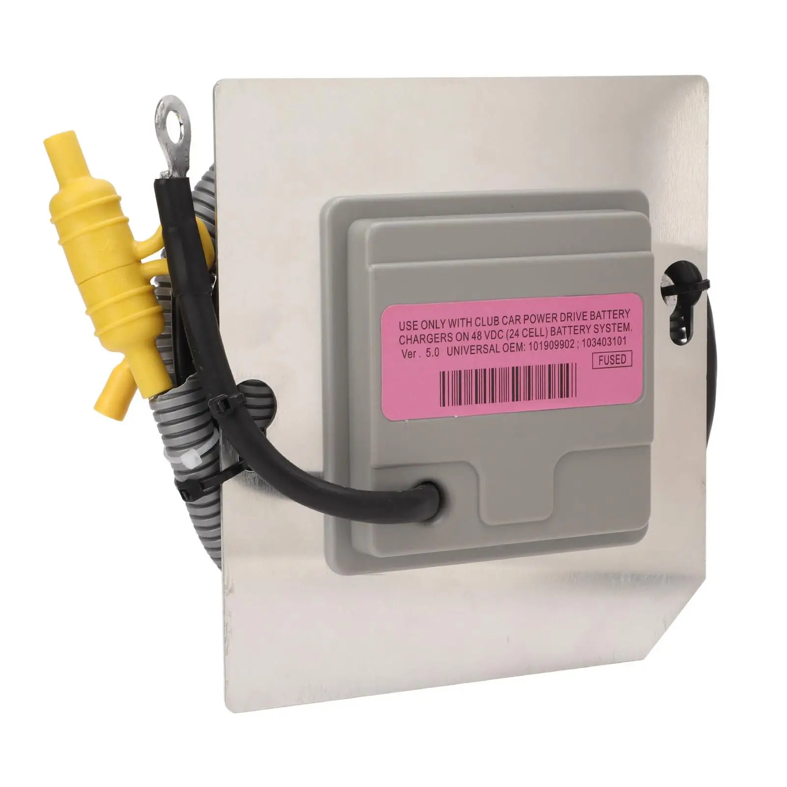 On Board Computer Replacement 101909902 For Club Car Electric 48V Regen II DS IQ with Square 6 Pin Plug