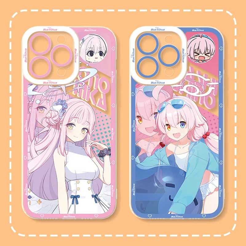 ブルーアーカイブソフトシリコンケース,Samsung Galaxy s24