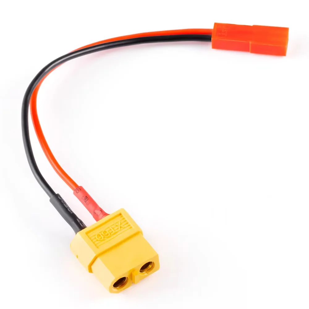 Câble adaptateur batterie drone XT60/JST/T plug 10-20cm