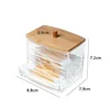 Wood cotton swab