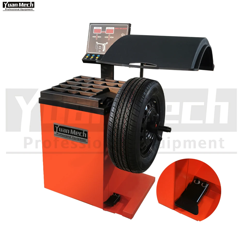 

Automatic Tire Fitment Equipment Car Wheel Balancer with Pedal Brake