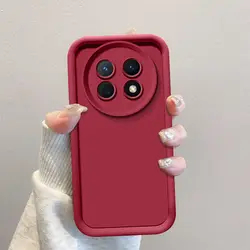 Shockproof Matte Back Cover with Skin Feel for Huawei nova 13i (Tyjt red)