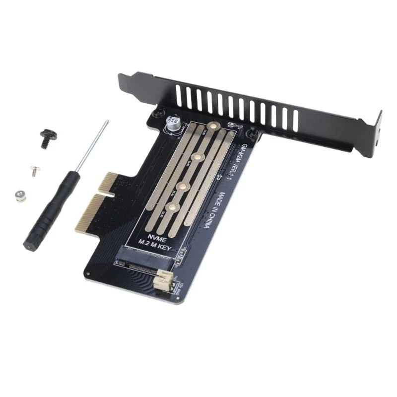 D7YC NVMe M.2 To PCIe M.2 Adapter With Bracket PCIE to NVMe Add On Cards