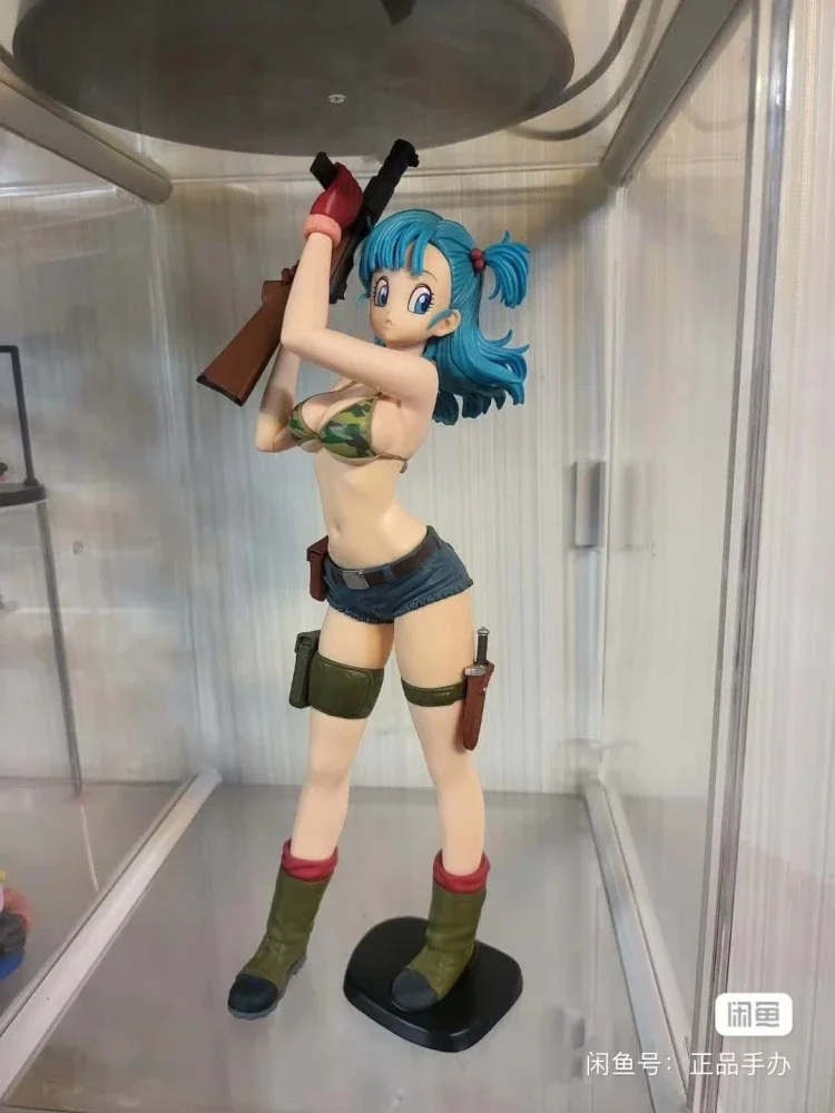 

Фигурка Gragon Ball Series Bulma Аниме Фигурка глиттер Glamours камуфляжная бикини Bulma Коллекционная статуя декор комнаты игрушка подарок