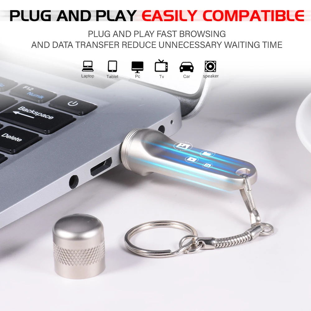 prata pendrive 8g da vara 64gb da