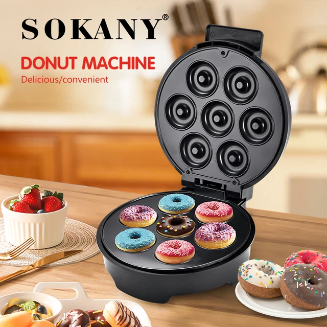  Delish By Dash Donut Maker, Makes 7 x 3 Donuts with