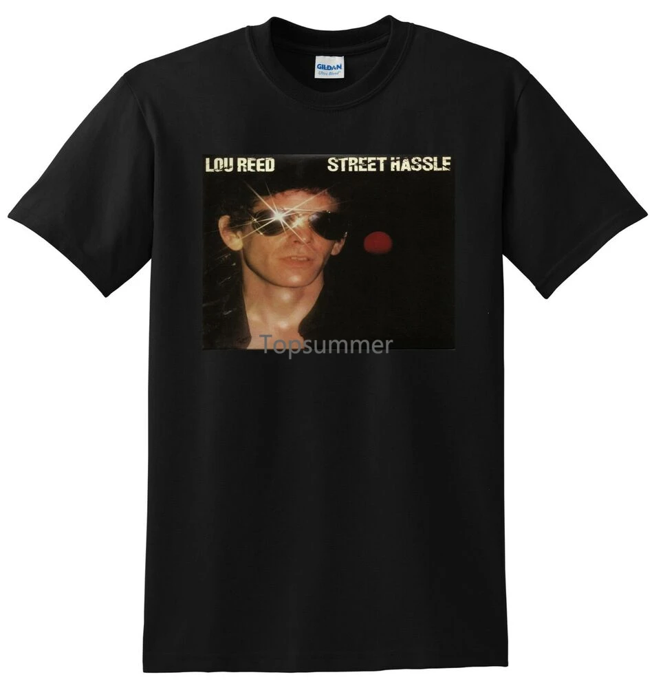 

Lou Reed T Shirt Street Hassle Vinyl Cd Cover Small Medium Large Xl