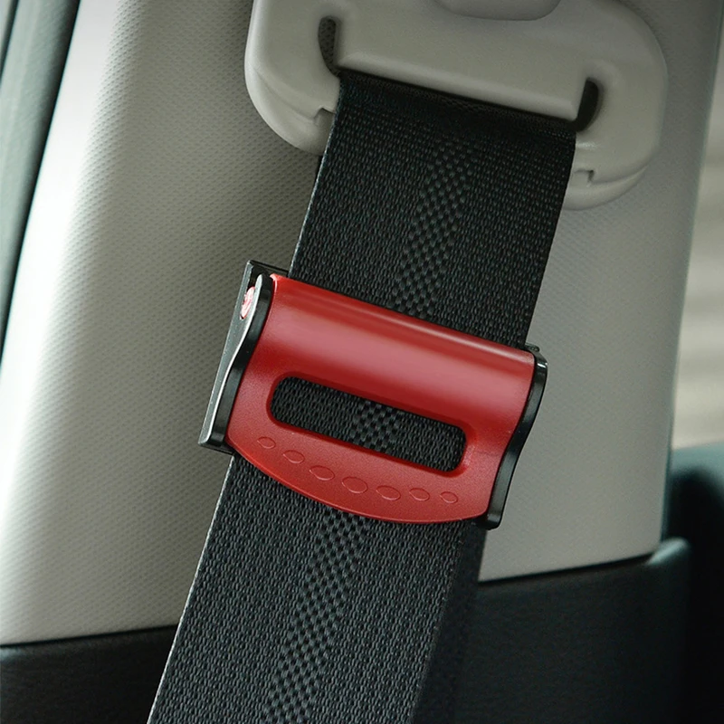 Clip per cinture di sicurezza per auto Fibbia per tappo per auto Sicurezza regolabile Rilassamento Spalla Collo Accessori universali per la decorazione di interni auto - immagine 3