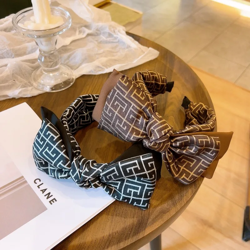 

2023 Fashion Hair Hoop Headbands for Women Luxury Brand Designer Heandband for Girls Wide Hairband Hair Accessories Headwear