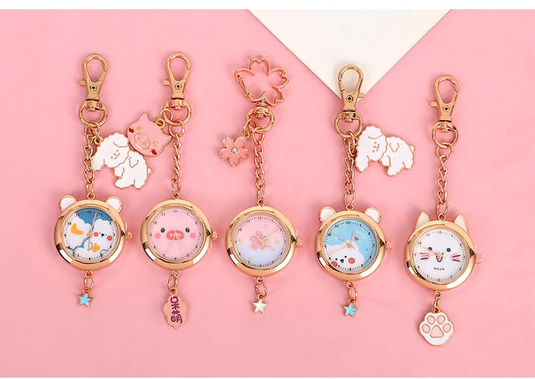 Jianwuかわいい漫画猫さくら懐中時計キーホルダーペンダントランドセル装飾キーマネージャージュエリーギフト子供用 Key Holder Keychain Organizer Aliexpress Jianwuかわいい漫画猫さくら懐中時計キーホルダーペンダントランドセル装飾キーマネージャージュエリーギフト子供用 Key Holder Keychain Organizer Aliexpress