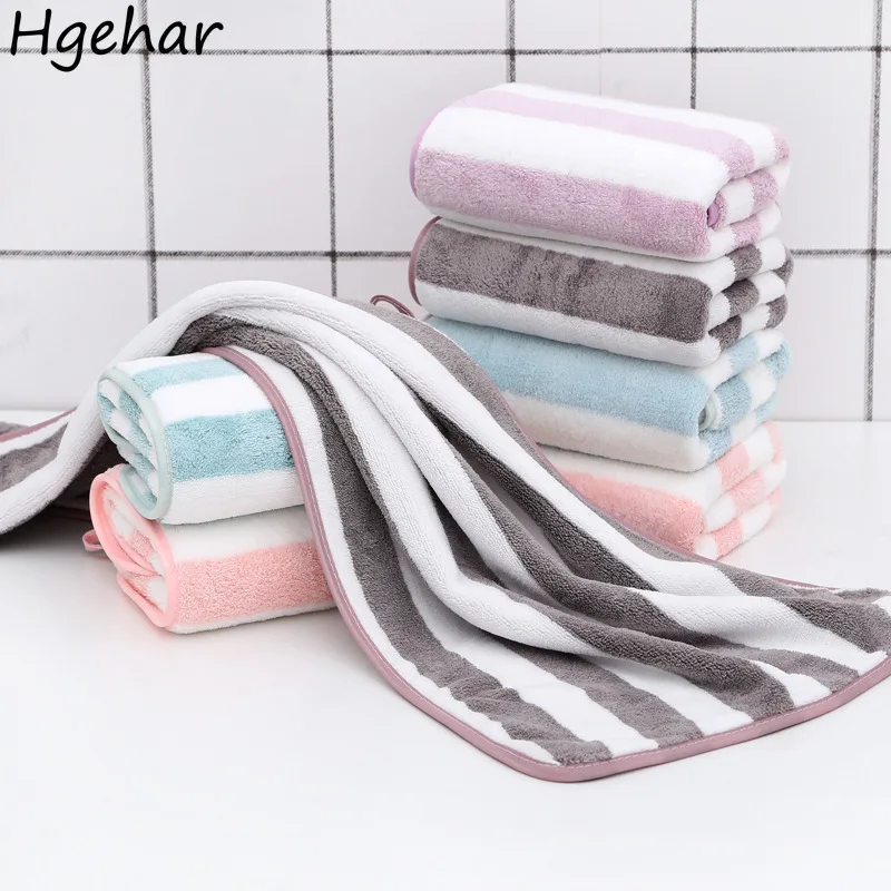 

35x75cm Face Towel Super Soft Coral Fleece Quick Dry Washcloth Skin-Friendly Water Absorbent Towels Household Hair Toallas Adult