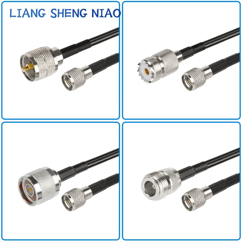 Рисунок 2 - Кабель RG58 Mini UHF SO239 PL259