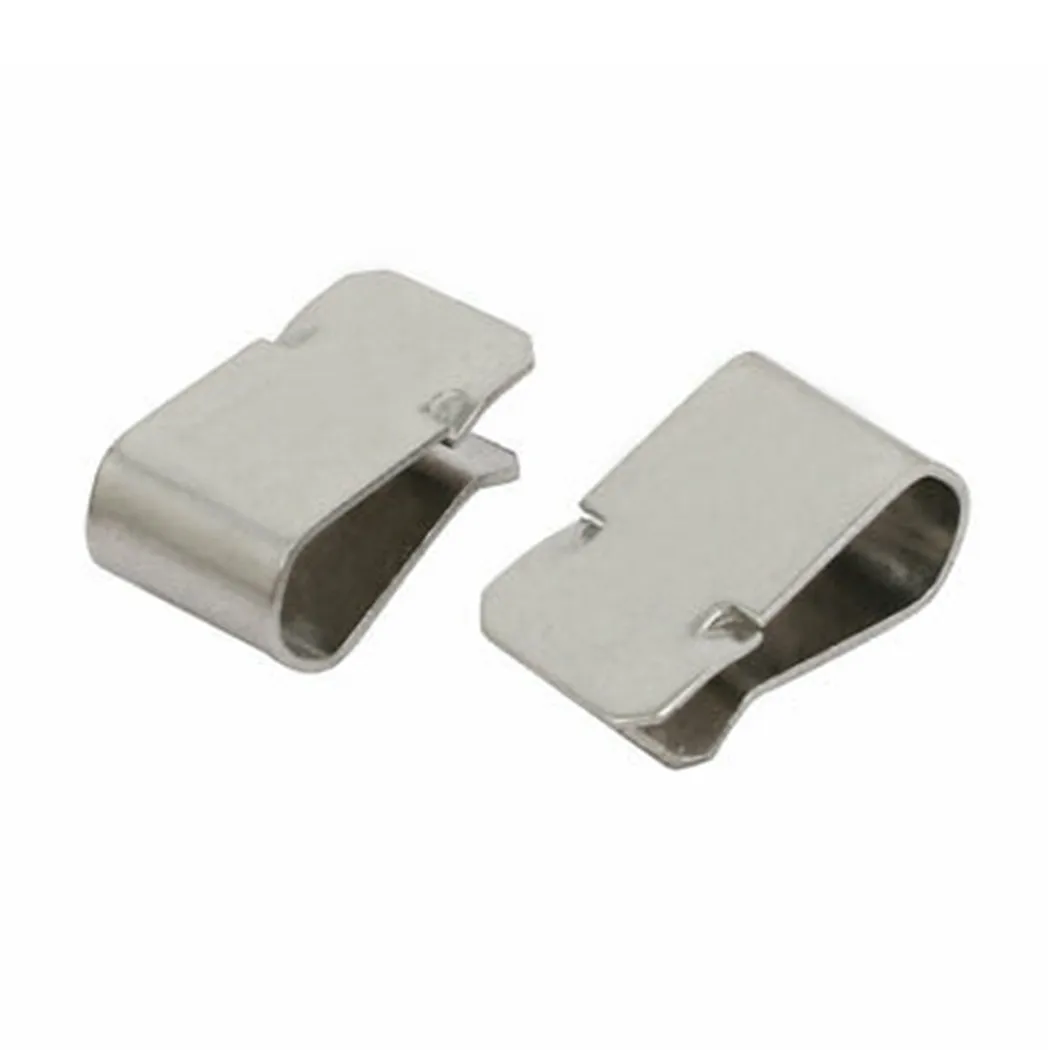 Cable Clip 20pcs Stainless Steel Silver Tone Solar Photovoltaic Parts Accessories Cable Clip Wires Clamp