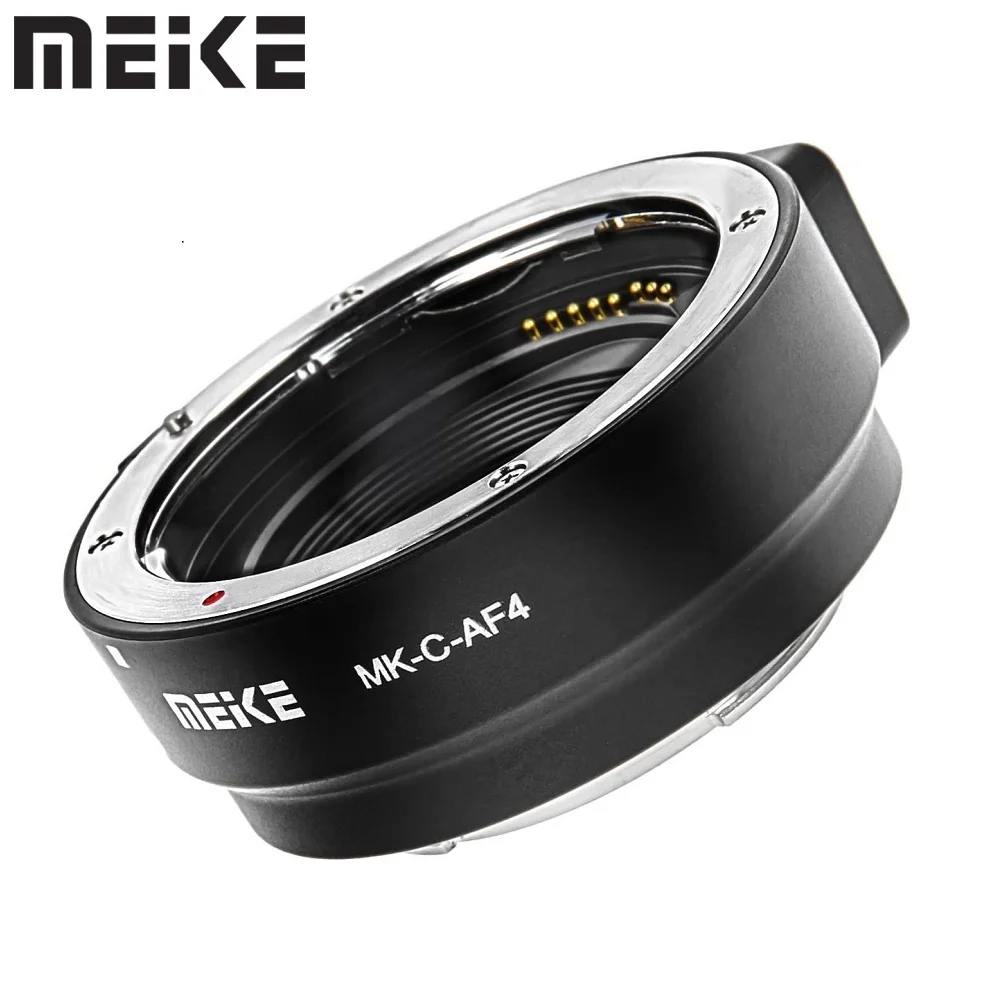 Meike Eletrônico Foco Automático Ef-m Lente Adaptador Anel para Canon Eos ef Ef-s Lente para Eos m m2 m3 m5 m6 M10 M50 ii M100 Câmera