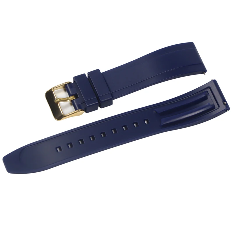 High-Quality Vulcanized Rubber Quick Release Watch Strap Bracelet