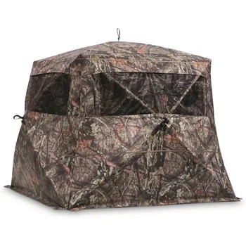 Flare 270 Pop-Up Hunting Camo Ground Blind for Deer, Duck, Bow, and Turkey Hunting Gear, Equipment, and Accessories 1