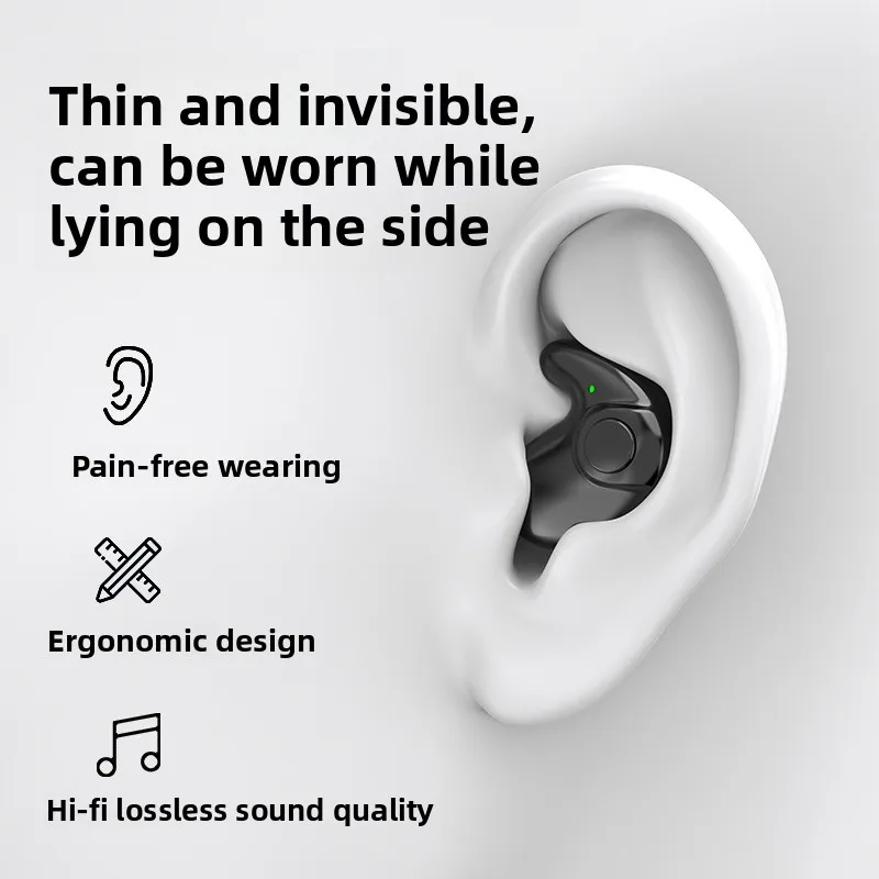 Comfortable Mini Stereo Wireless Bluetooth Earbuds for Mobile and Computer