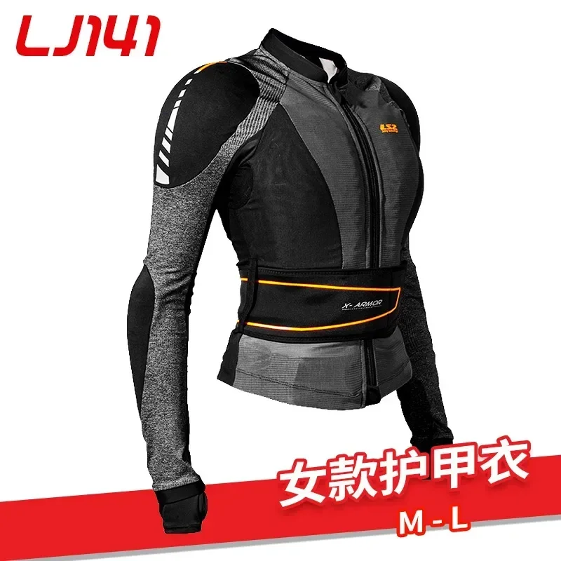 LS2 Motorcycle Riding Armor Breathable Quick Drying Motorcycle Racing Riding Suit Anti Fall CE Protective Gear