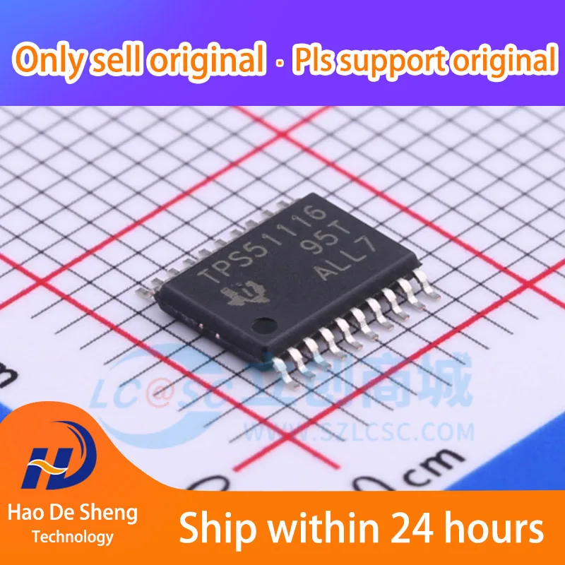 

10 шт./партия TPS51116PWPR HTSSOP-20 новая Оригинальная фотография