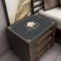 MCB-New retro bedside table and home tea table dust pad 2