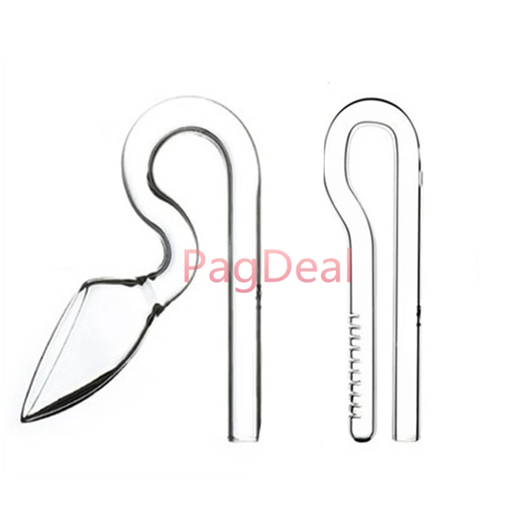 Glass Lily Pipe Mini Inflow Outflow Set Voilet Spin Poppy Jet 10mm 13mm 17mm Tube Inlet Outlet for Aquarium Nano Planted Tank 3