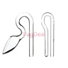 Glass Lily Pipe Mini Inflow Outflow Set Voilet Spin Poppy Jet 10mm 13mm 17mm Tube Inlet Outlet for Aquarium Nano Planted Tank 3