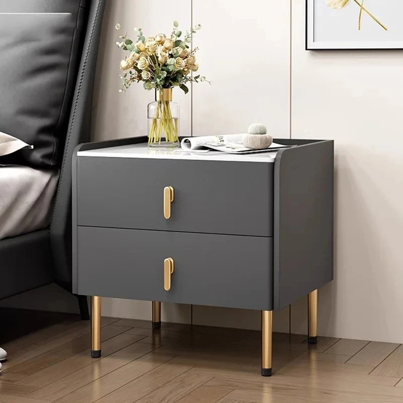 

Minimalist Retro Night Table Metal Modern Nordicbedroom Small Bedside Table Mesa Lateralmesitas De Noche Living Room Furniture