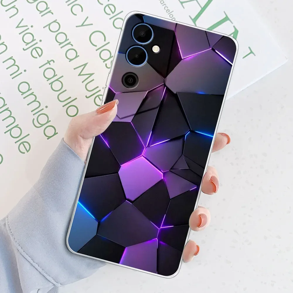 Clear Soft Silicone TPU Phone Case with Bumper Protection for Tecno Pova Neo Series