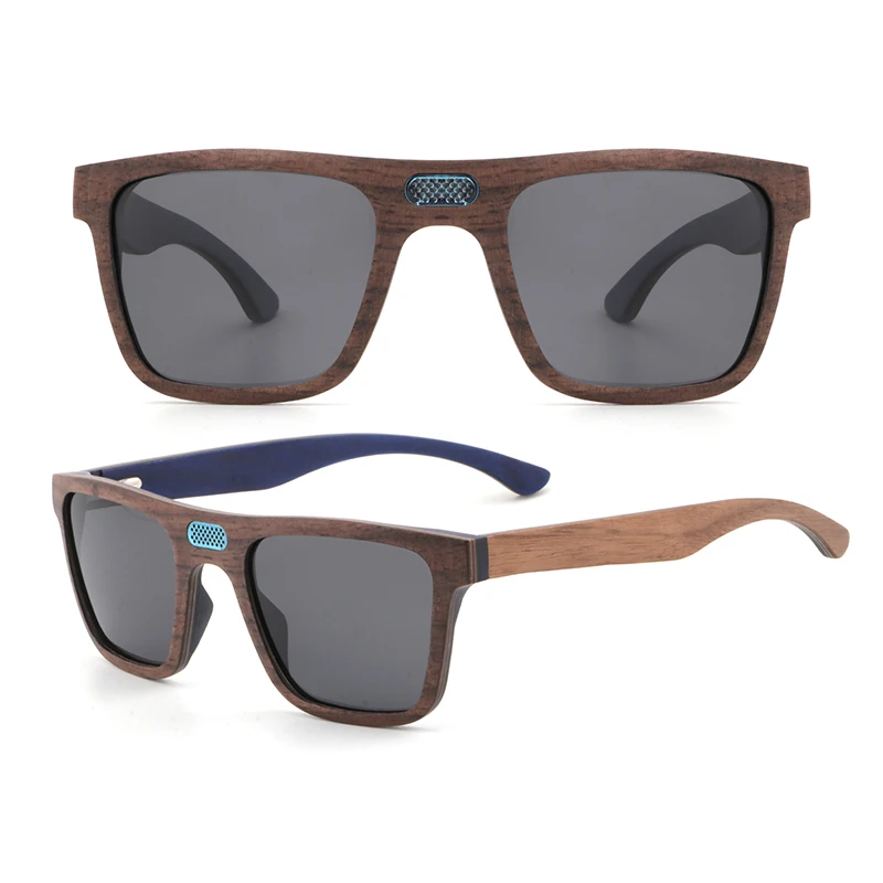 

Fashion wooden polarized luxury man sunglasses