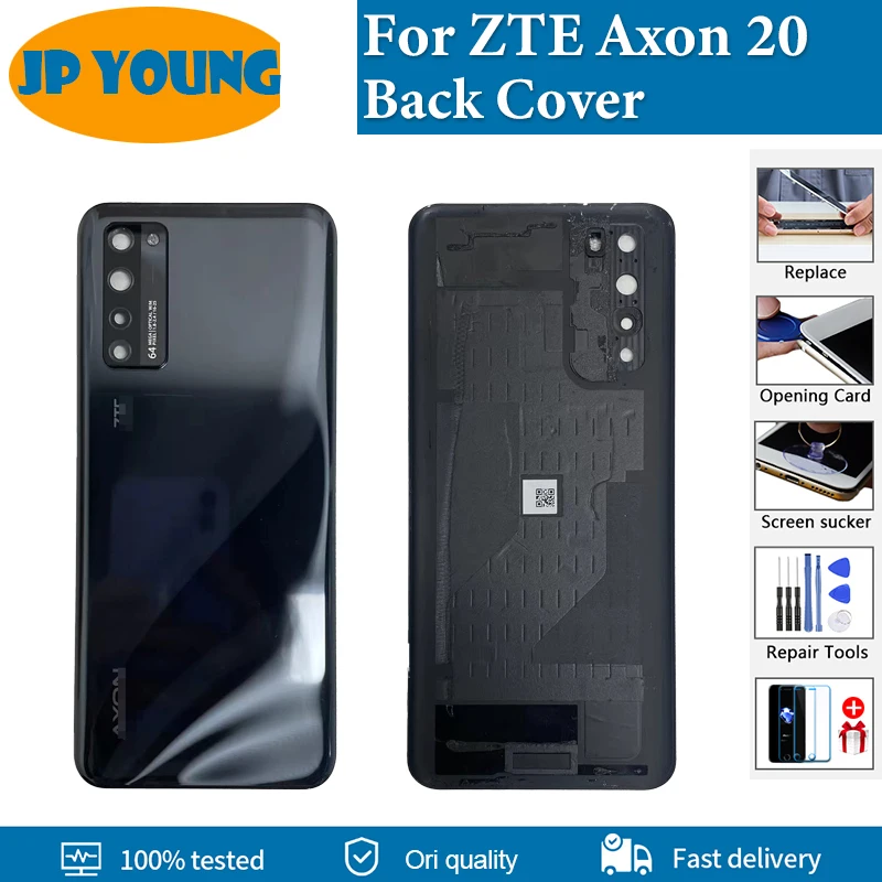 Original New Battery Back Cover For ZTE Axon 20 4G Housing Door