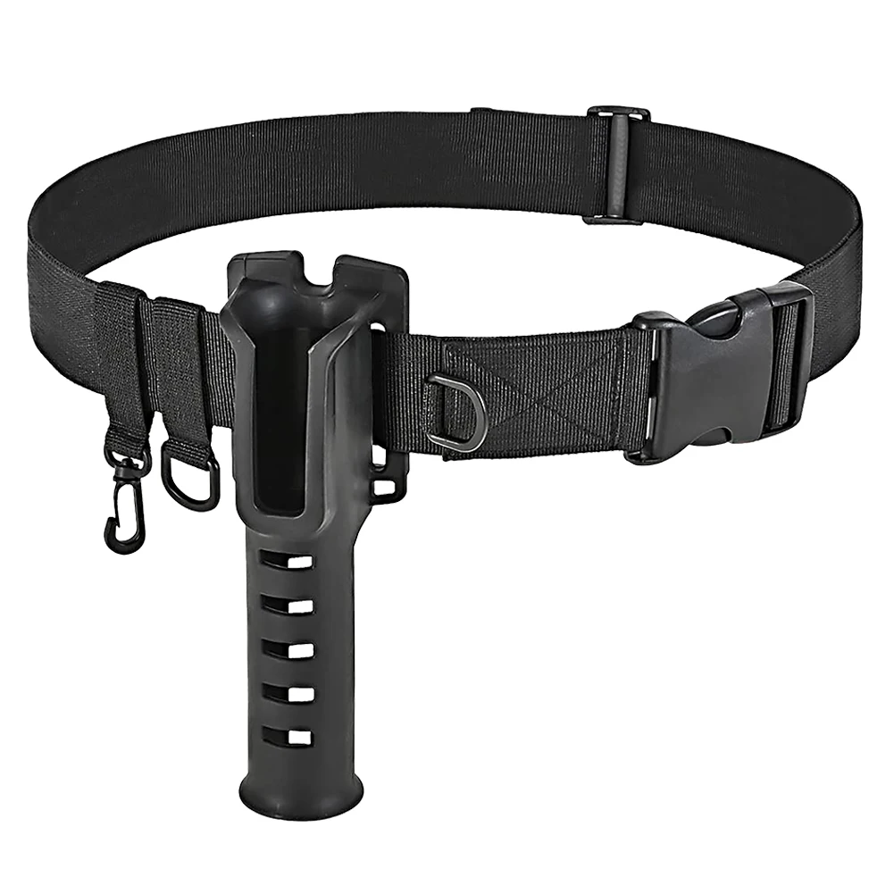 Fishing Waist Belt Rod Holder Adjustable Fishing Wading Belt Rod Holder Wader Waist Gear Accessories fishing rod holder