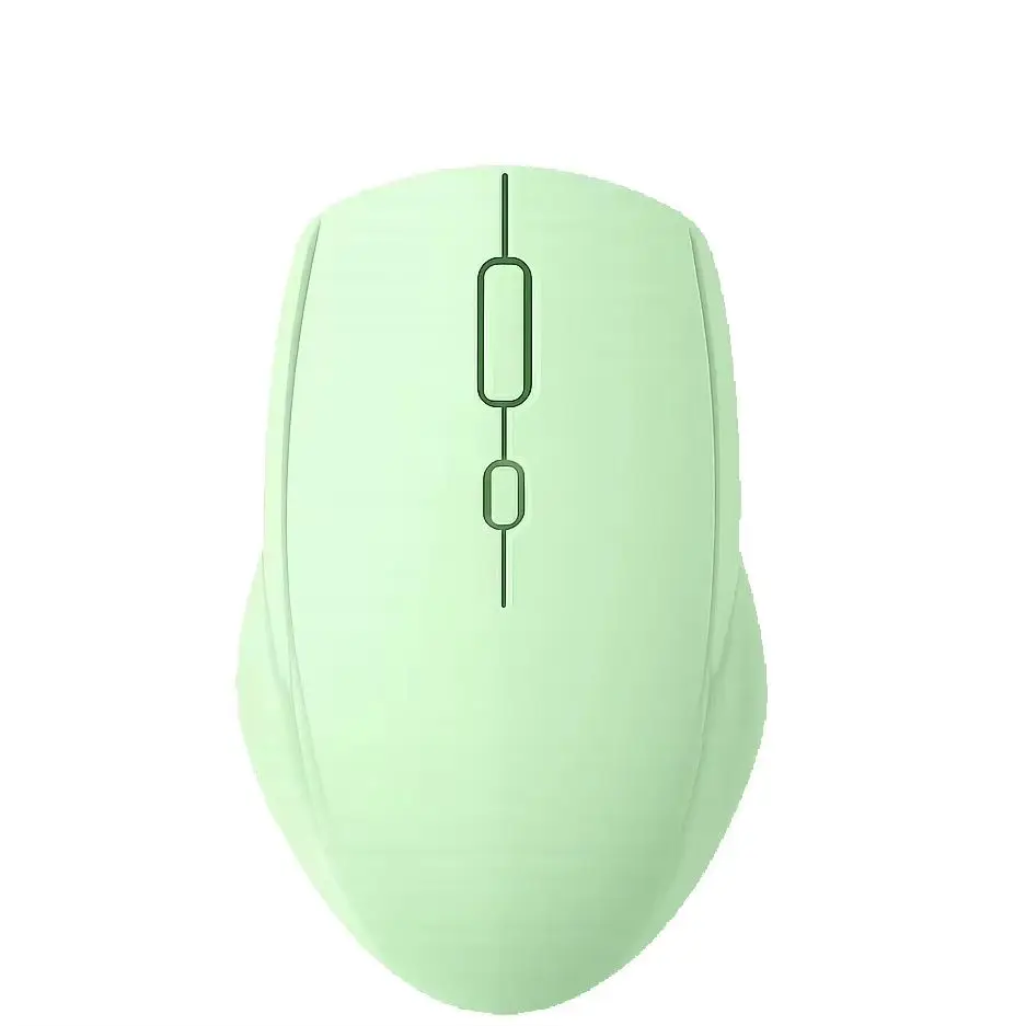 무선 충전식 무소음 마우스, 블루투스/2.4G USB 광학 마우스, 노트북 PC 데스크탑용 1600DPI 4버튼 인체공학적 마우스