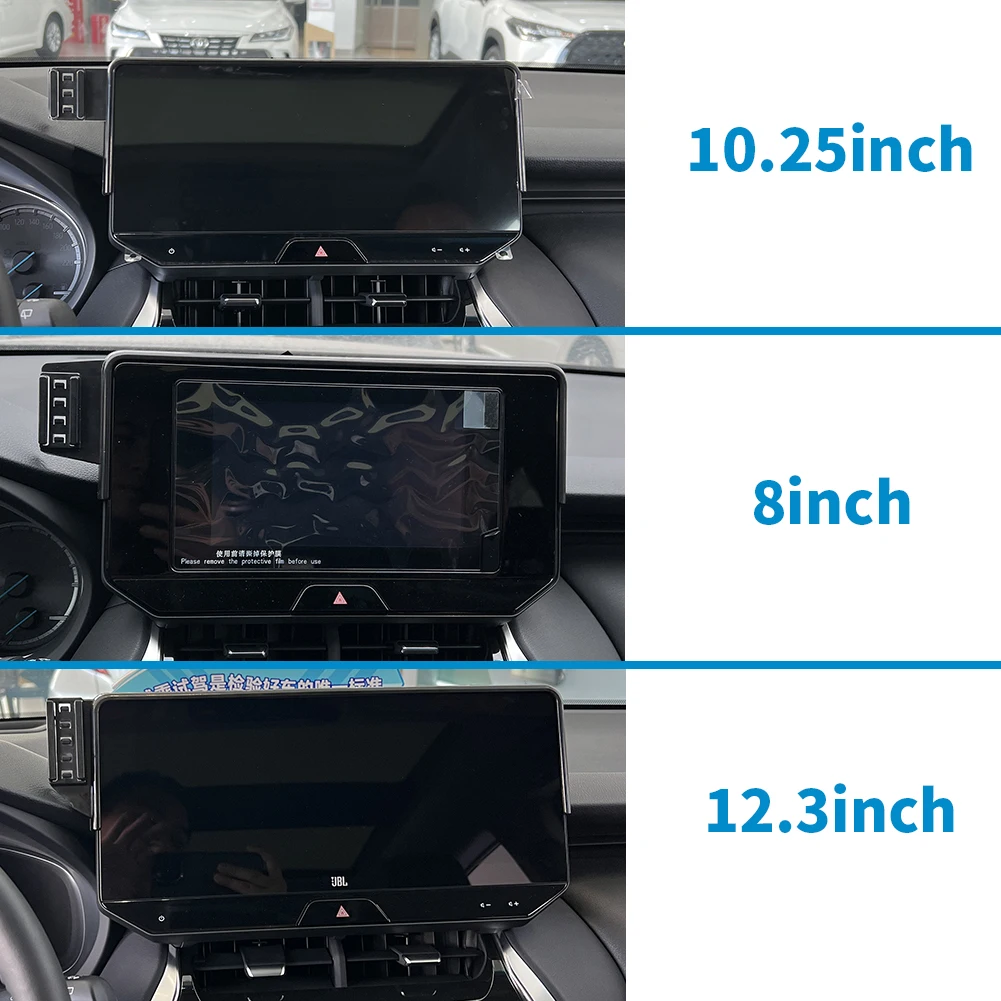 for Toyota Harrier Venza-XU80 Phone Holder Screen Fixed Navigation Bracket Base Wireless Charging Accessories