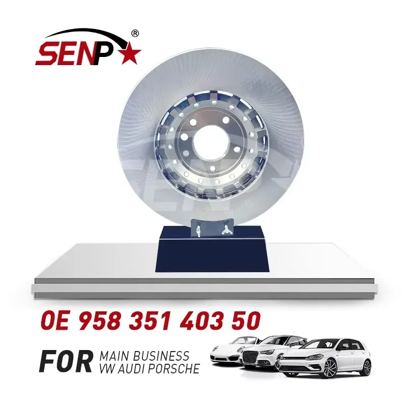SENP 고품질 브레이크 디스크 92A 포르쉐 카이엔 95835140350 전륜 브레이크 시스템용