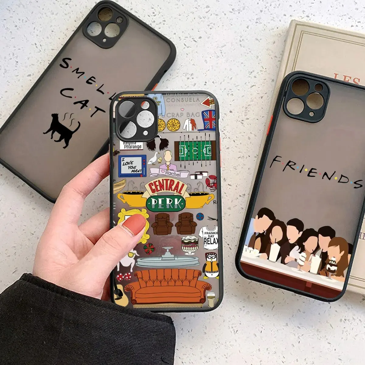 Central Perk Coffee Soft Bumper Matte Phone Case - Friends TV Show Edition