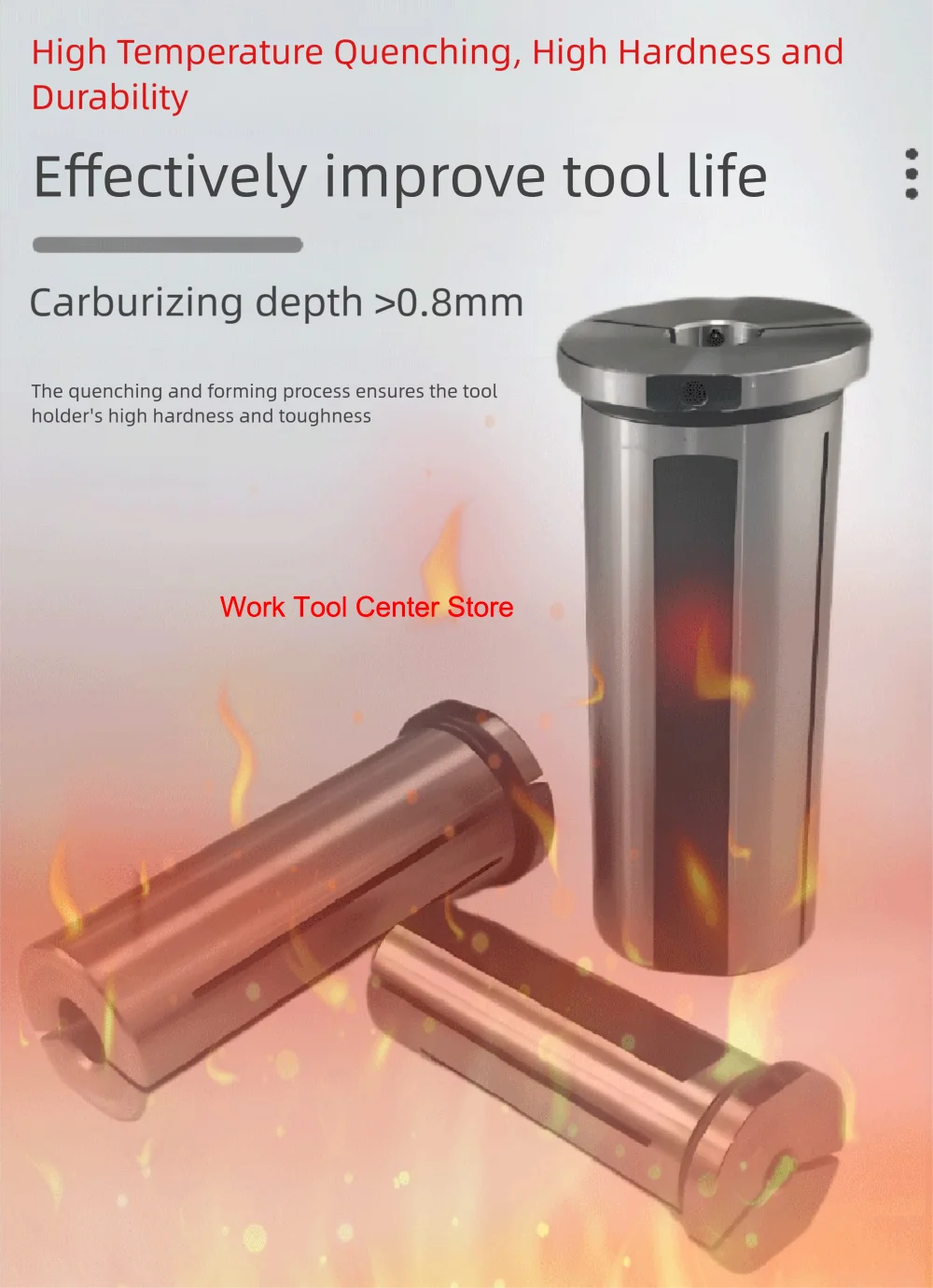 40CrMo Multifix Eng Anliegende Werkzeug Halter Stange CNC Drehmaschine Reduzierung Hülse Schnell Ändern Post Bohrer Klemme Chuck Metall Zubehör – Detail 4