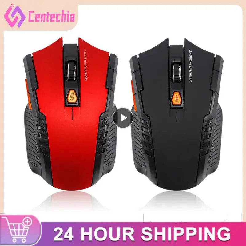 Mouse Da Gioco Mouse Wireless 1600Dpi 2.4Ghz Mouse Per Computer Wireless Mouse Da Gioco Mouse Ergonomico Per Computer Portatile