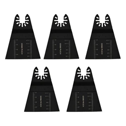 5pcs 65mm Multi-Function Renovator Saw Blade Set High Carbon Steel Oscillating Multi Tool For Wood Japan Tooth Power Tools