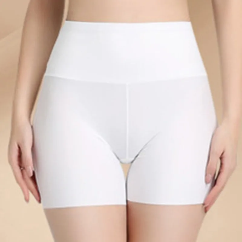 Seamless Spandex Ice Silk Safety Shorts Pants Women Boyshorts Under Skirt Underwear Breathable No Curling Boxers for Women running shorts,yoga shorts,cycling shorts,fitness shorts