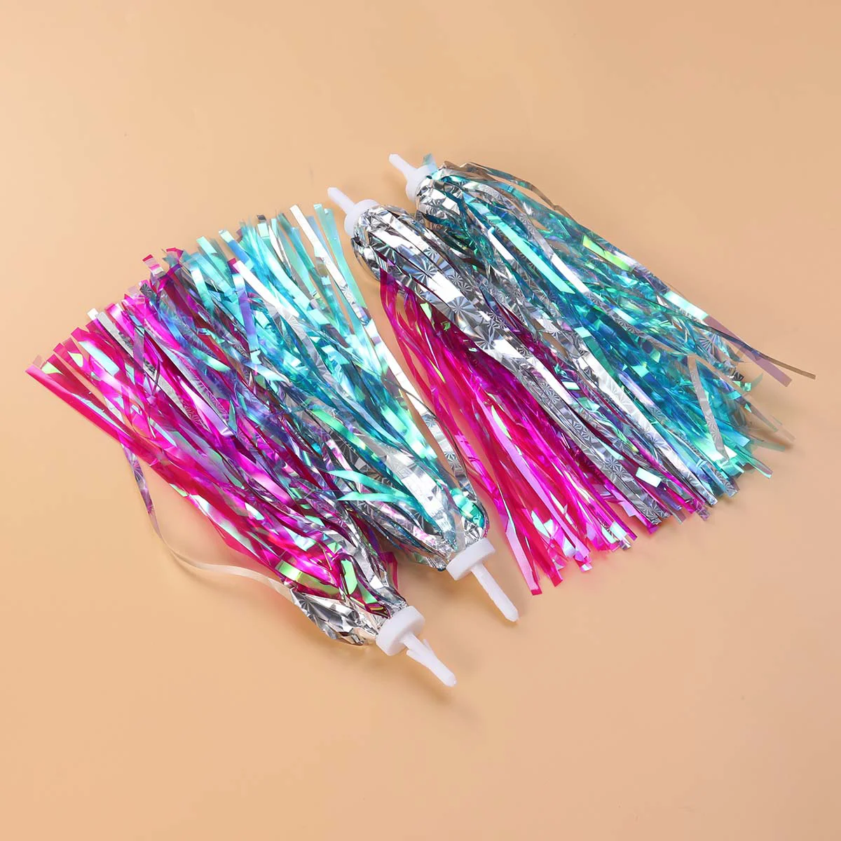 

Tassel Ribbon Scooter Handlebar Streamers Grips Ribbon Easy Attach to Bikes Handlebars for Kids Children