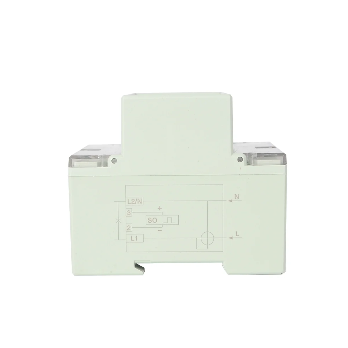 전기 단상 2 와이어 에너지 계량기 KWh 카운터, 소비 아날로그 전력계 (A), AC 220V 100A