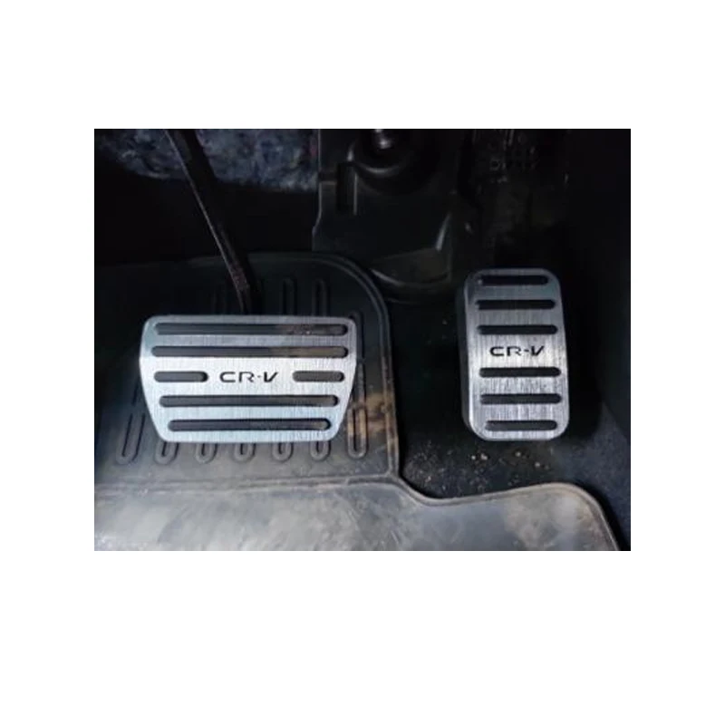 Car Foot Pedals For Honda CRV CR-V ~ Non-slip Pads Car-Styling Pedal Stainless Steel Accelerator Car Parts AT Acessories